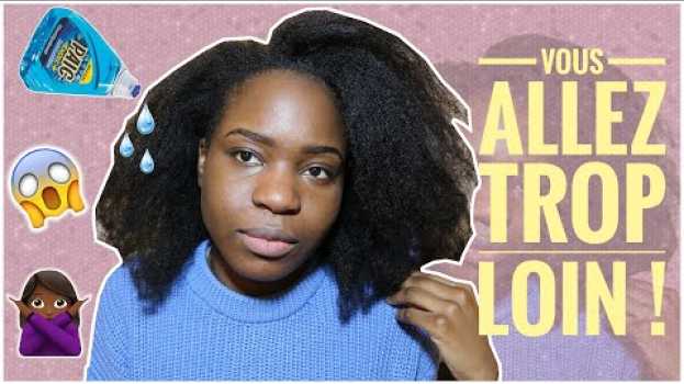 Video Laver ses cheveux avec du LIQUIDE VAISSELLE ?? | Réaction 2020 en français