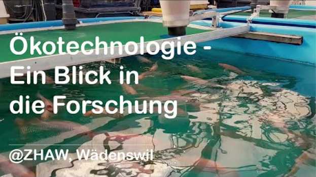 Video Ökotechnologie - Ein Blick in die Forschung @ZHAW, Wädenswil in Deutsch